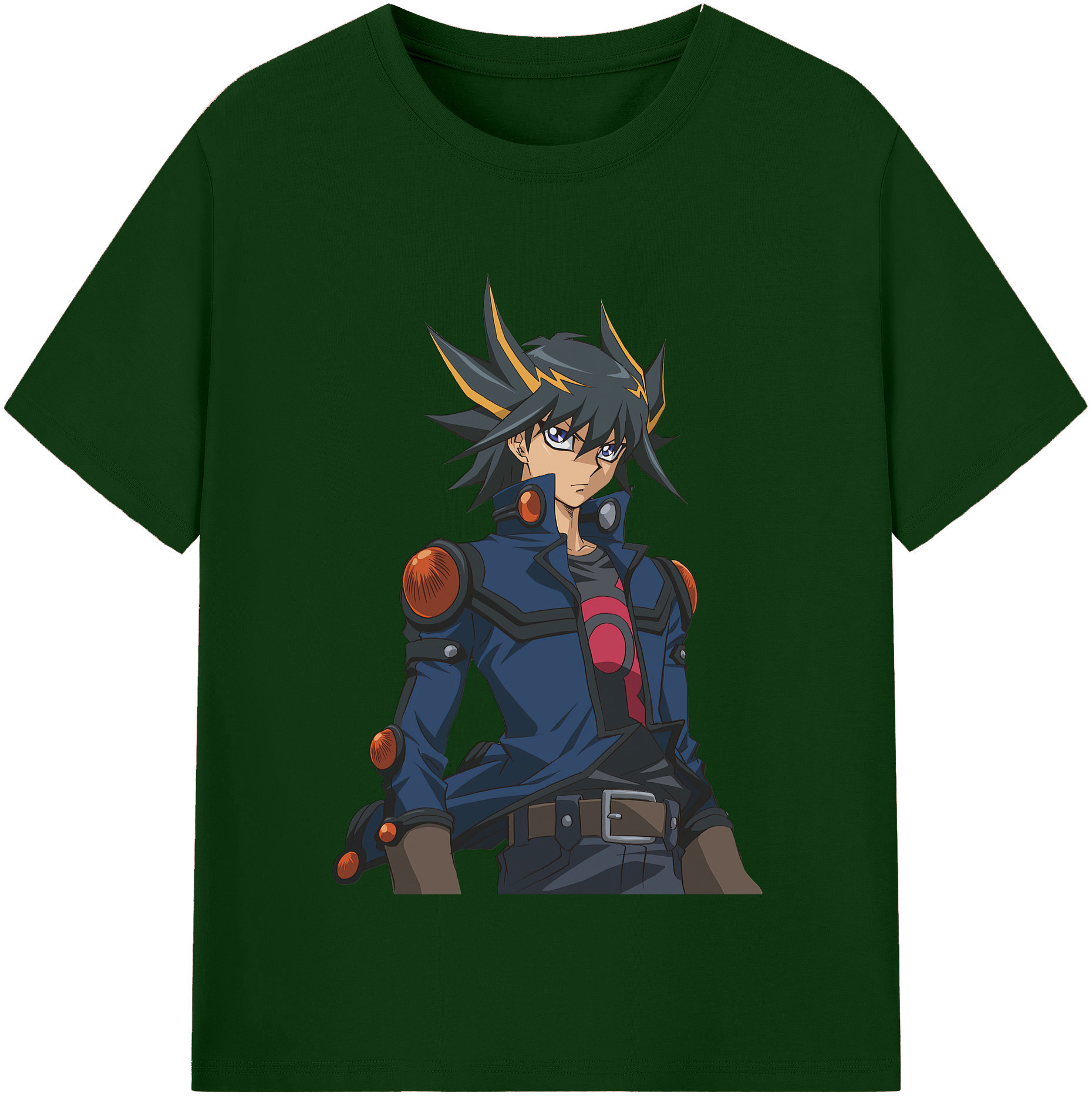 （画像用） 遊☆戯☆王 Yu-Gi-Oh! 綿100％半袖Tシャツ（フロントプリント）